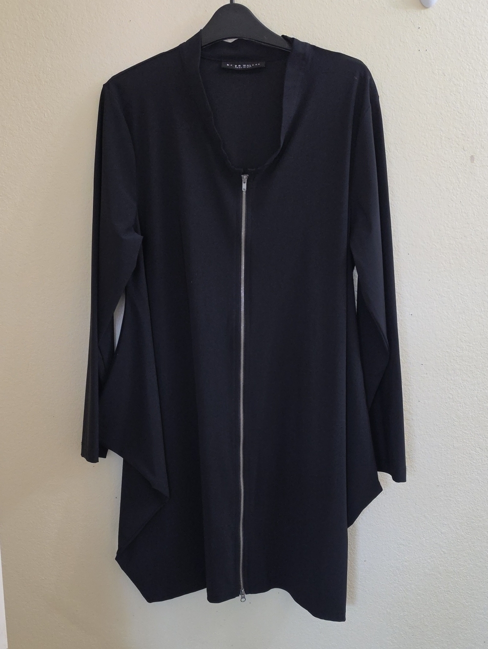 bryn Walker Zip-Front Minimalist Tunic, Medium